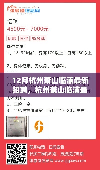 杭州萧山临浦最新招聘求职攻略，从入门到应聘成功全解析