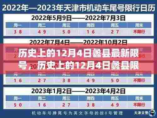 历史上的今天,蠡县12月4日限号措施详解及查询应对指南。