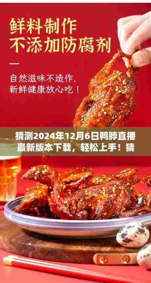 2024年鸭脖直播最新版本下载步骤及详解,从初学者到进阶用户的全方位指南