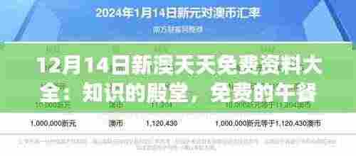 12月14日新澳天天免费资料大全:知识的殿堂,免费的午餐