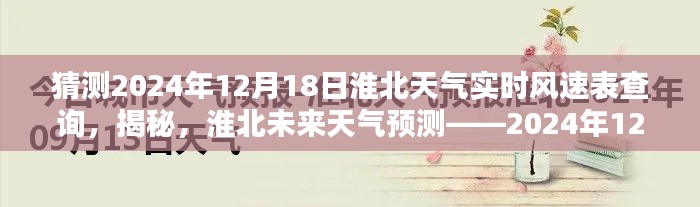 淮北天气预报揭秘，实时风速查询与未来天气预测（针对2024年12月18日）