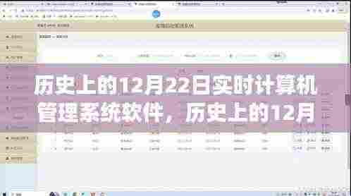 历史上的12月22日,计算机软件的奇妙之旅与虚拟世界的自然探索