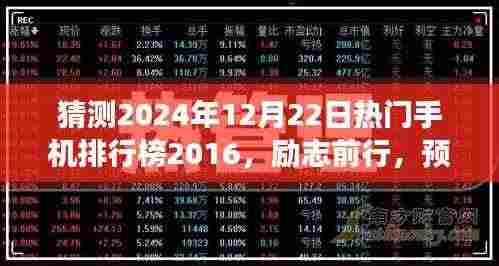 未来热门手机排行榜预测,励志前行,学习变化,塑造自信与成就(2024年12月22日版)