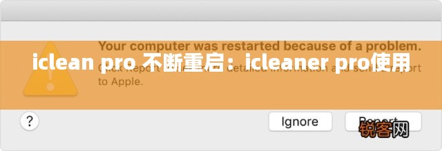 iclean pro 不断重启：icleaner pro使用 