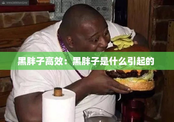 黑胖子高效:黑胖子是什么引起的