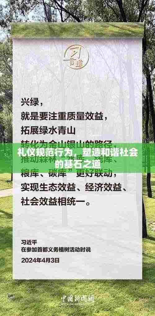 礼仪规范行为,塑造和谐社会的基石之道