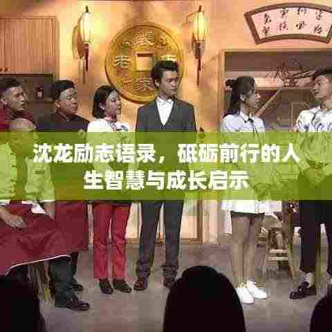 沈龙励志语录，砥砺前行的人生智慧与成长启示