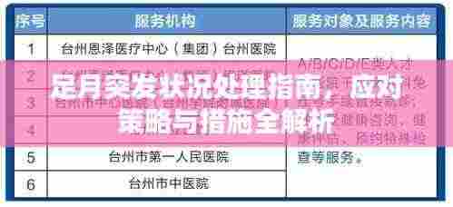 足月突发状况处理指南，应对策略与措施全解析
